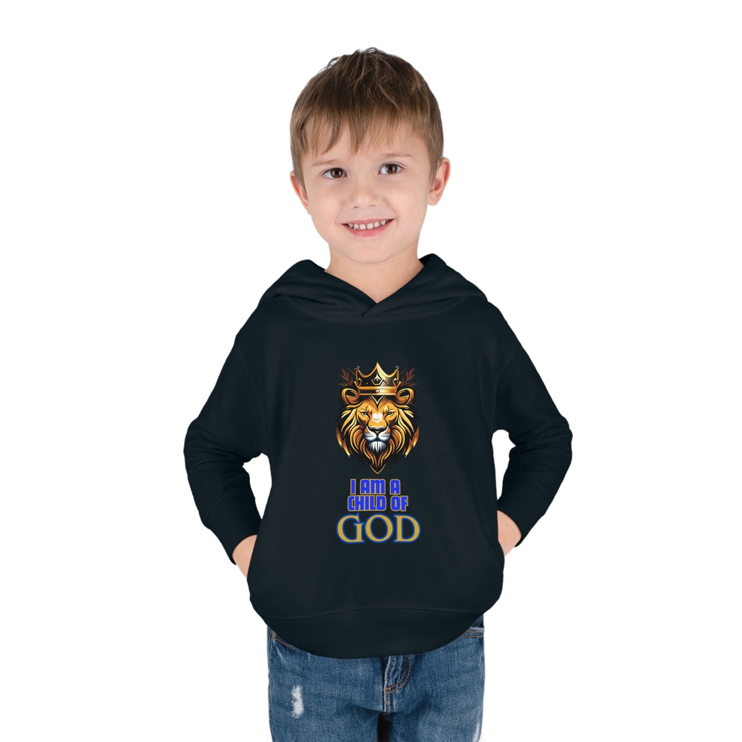 I am a child of God- Toddler Pullover Hoodie