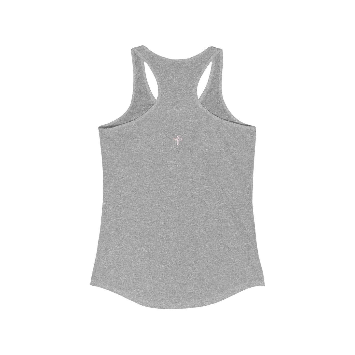 Pray-Women's Tri-Blend Racerback Tank