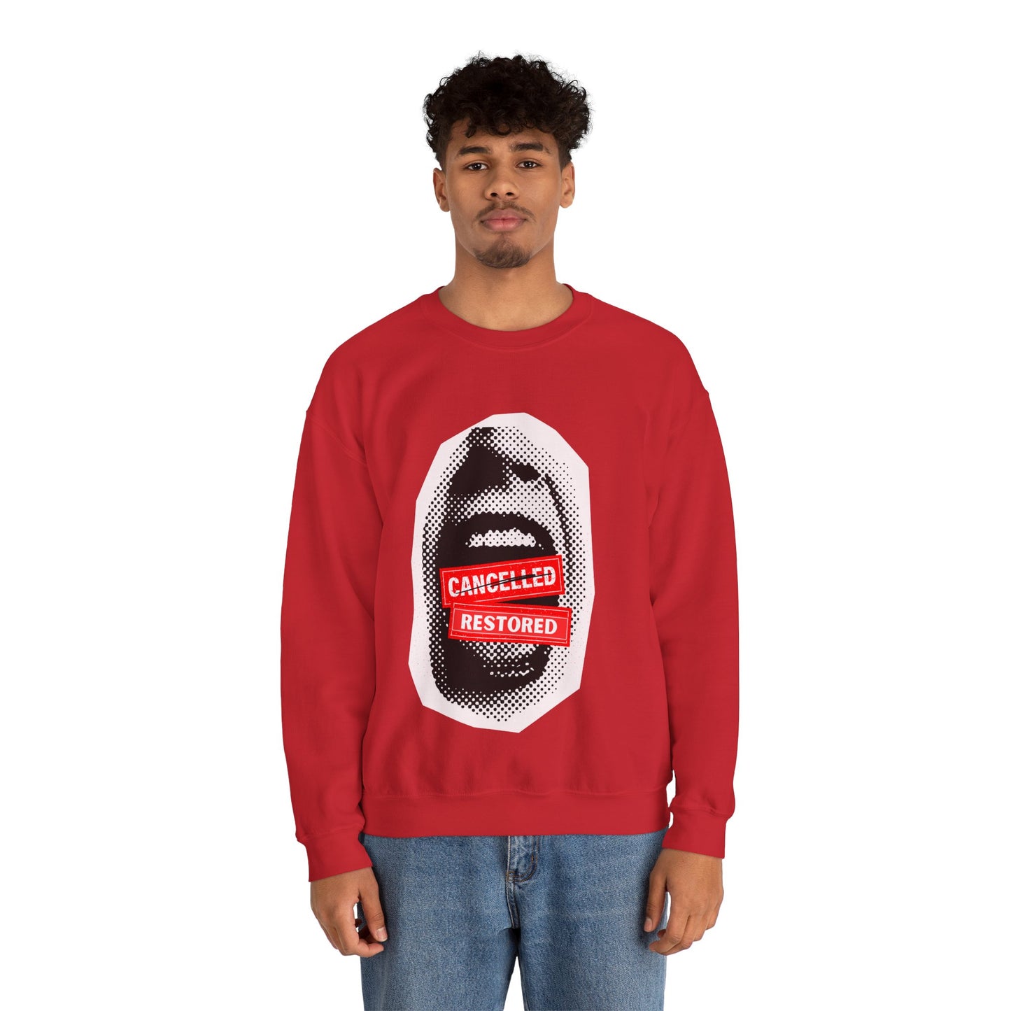 Screaming: Cancelled/Restored- Unisex Crewneck Sweatshirt