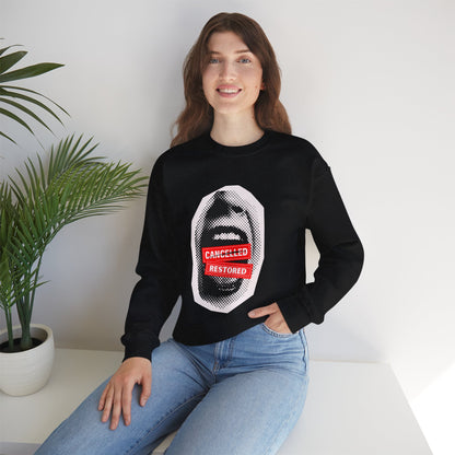 Screaming: Cancelled/Restored- Unisex Crewneck Sweatshirt