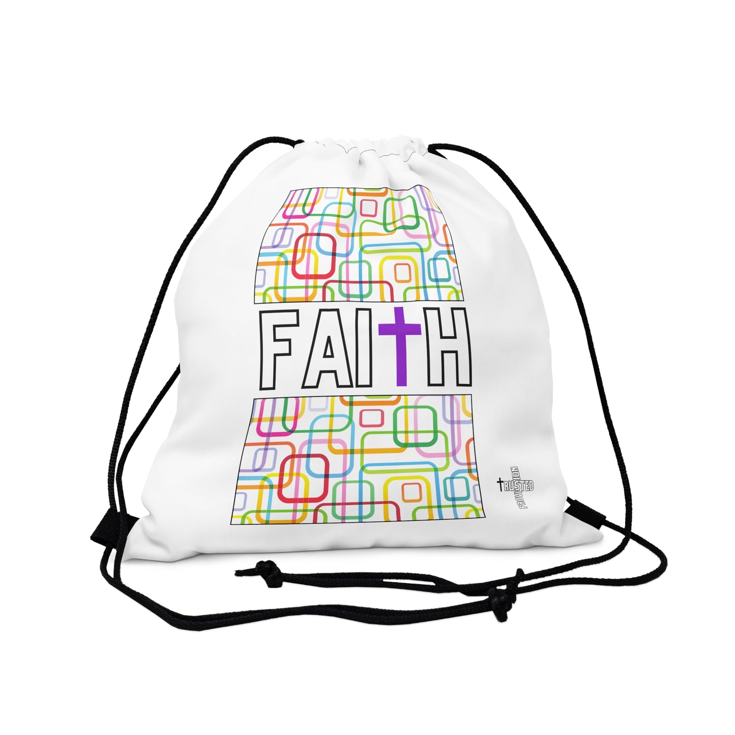 FAITH/Hebrews 11- Drawstring Bag (colorful)