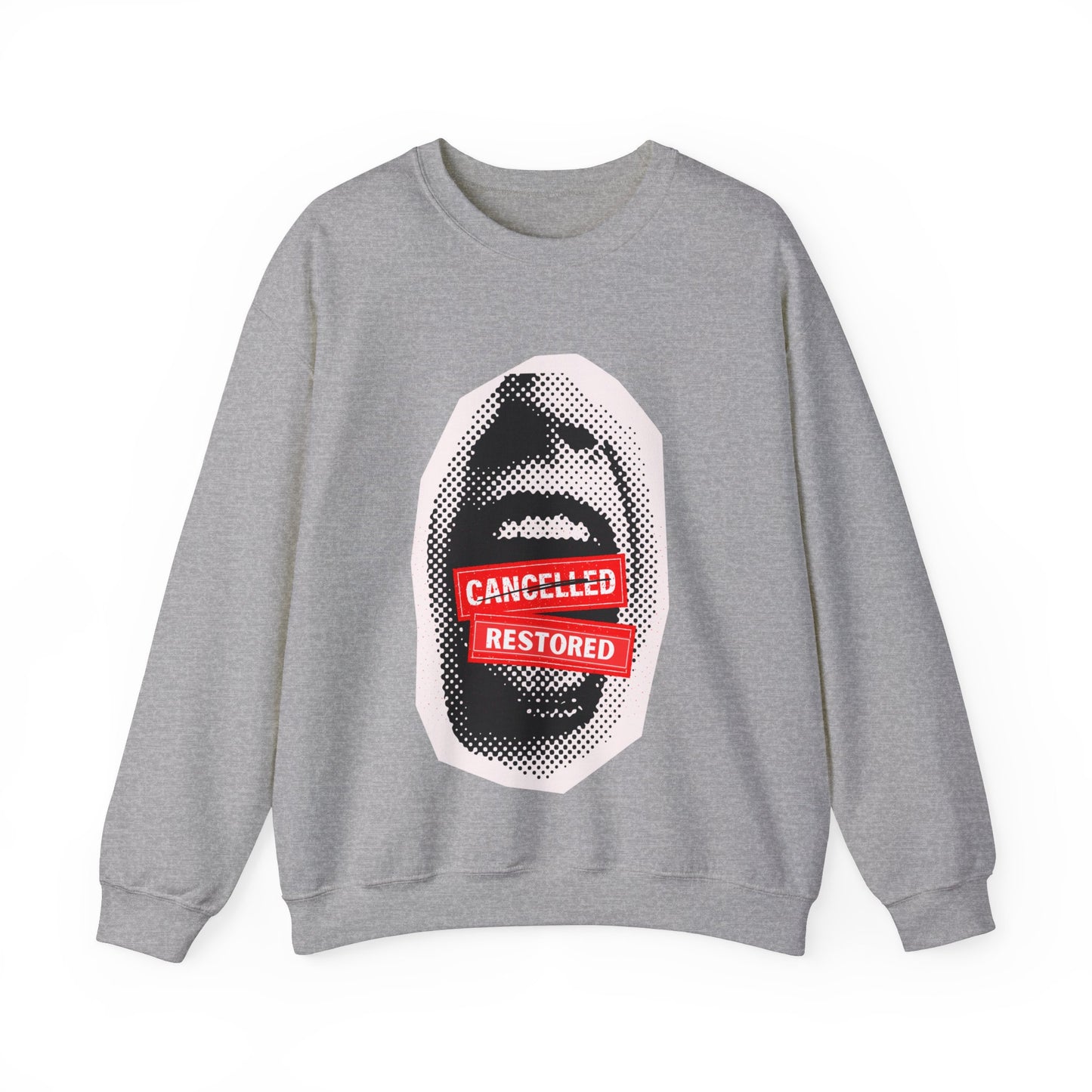 Screaming: Cancelled/Restored- Unisex Crewneck Sweatshirt