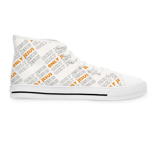 Only Jesus- Women's High Top Sneakers