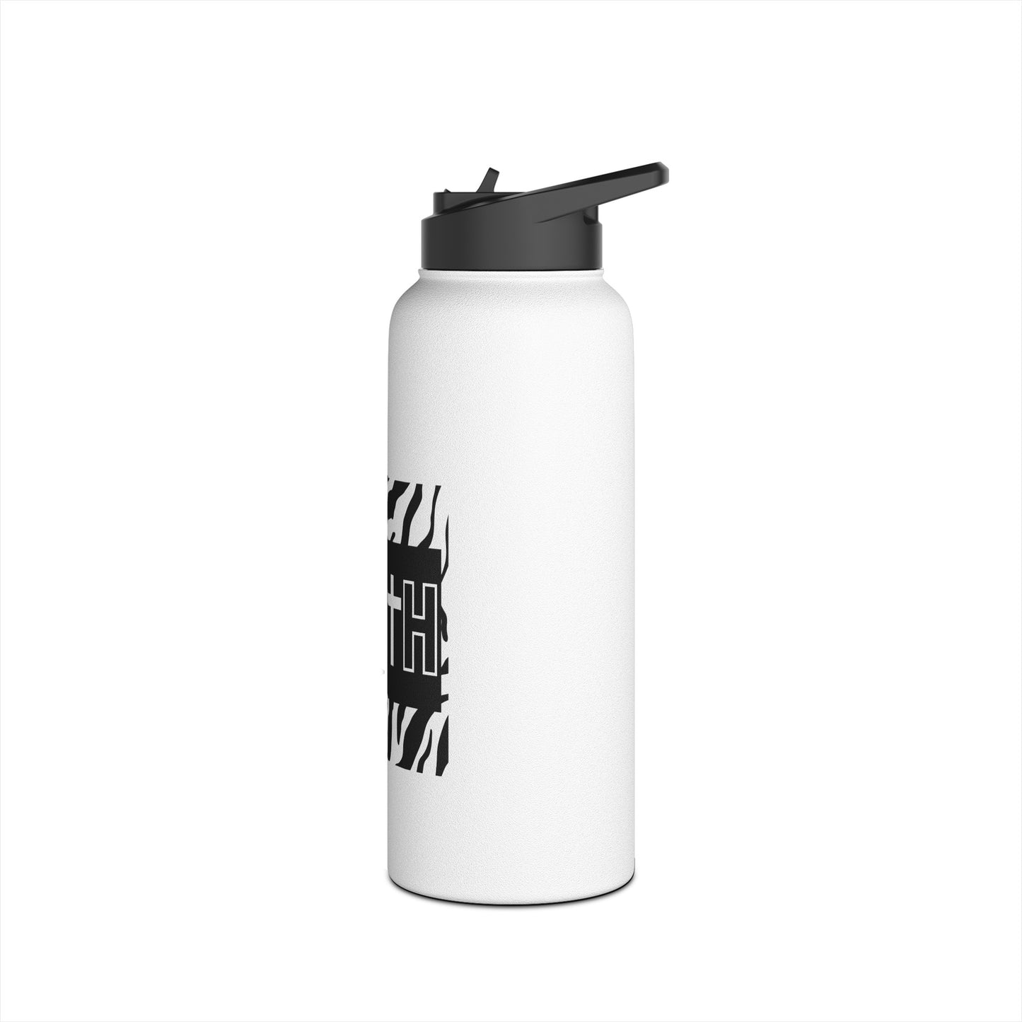 FAITH/Hebrews 11- Stainless Steel Bottle (white/zebra)