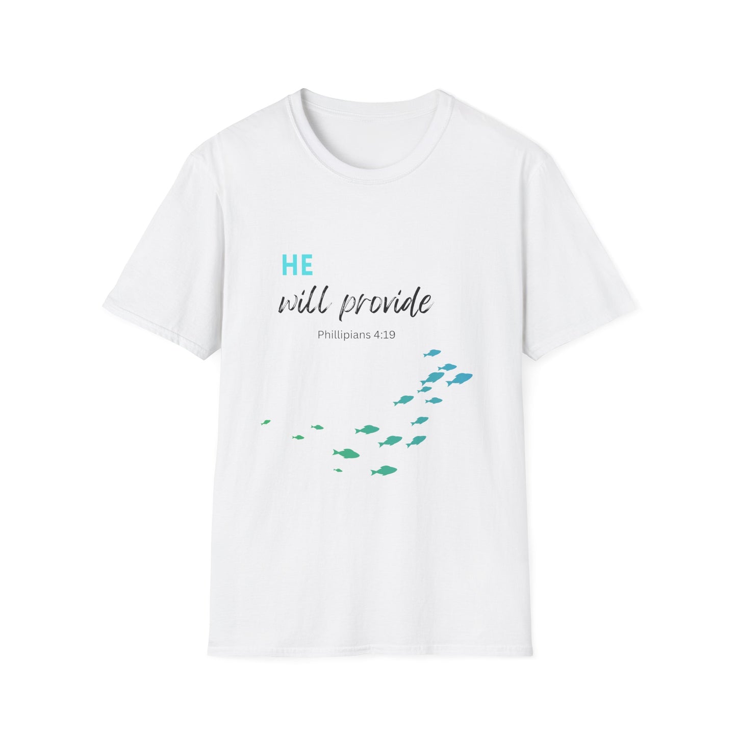 HE Will Provide- Unisex Softstyle T-Shirt