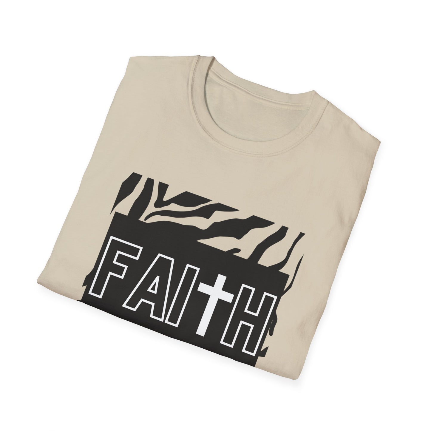 FAITH/Hebrews 11- Unisex Softstyle T-Shirt (zebra)