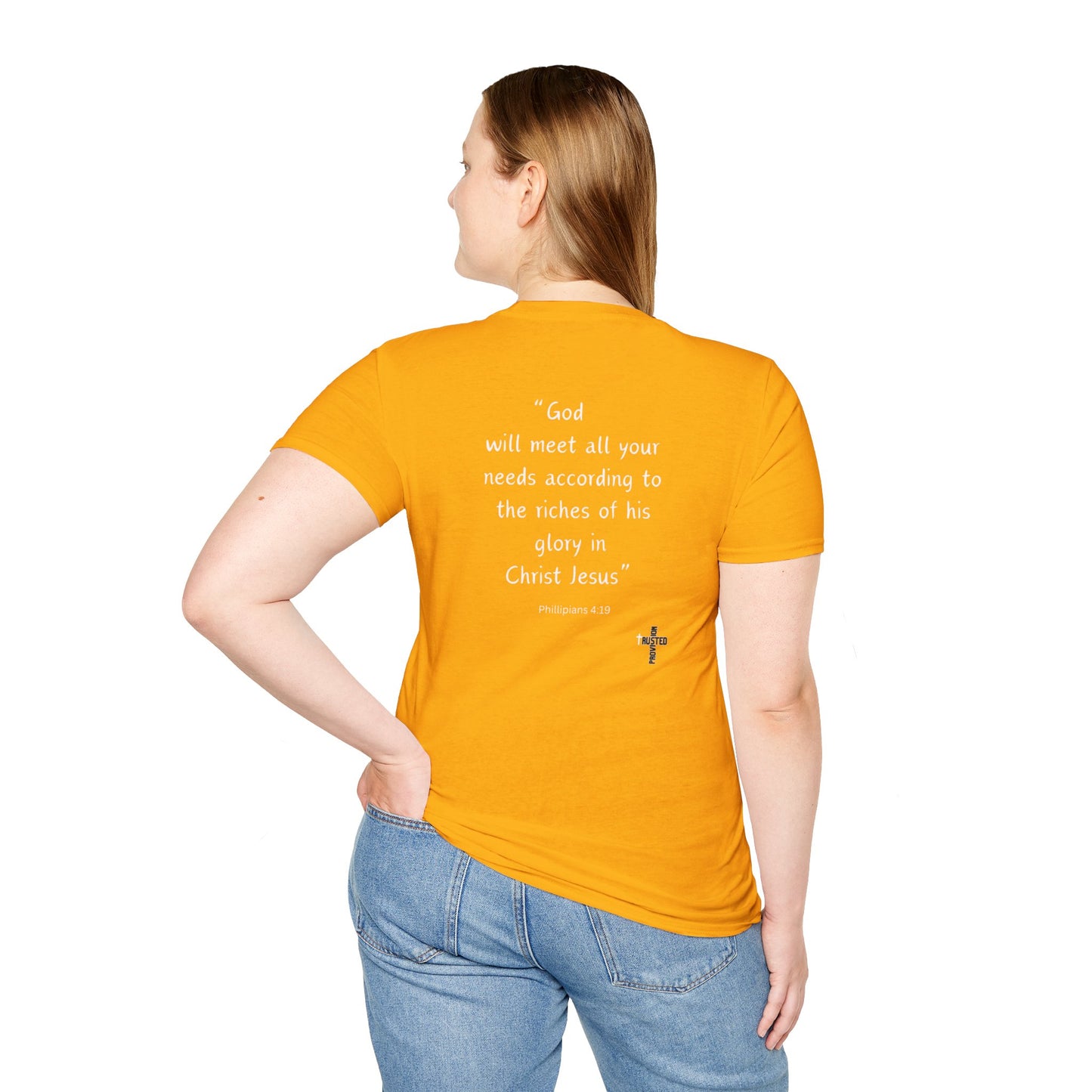 HE Will Provide- Unisex Softstyle T-Shirt