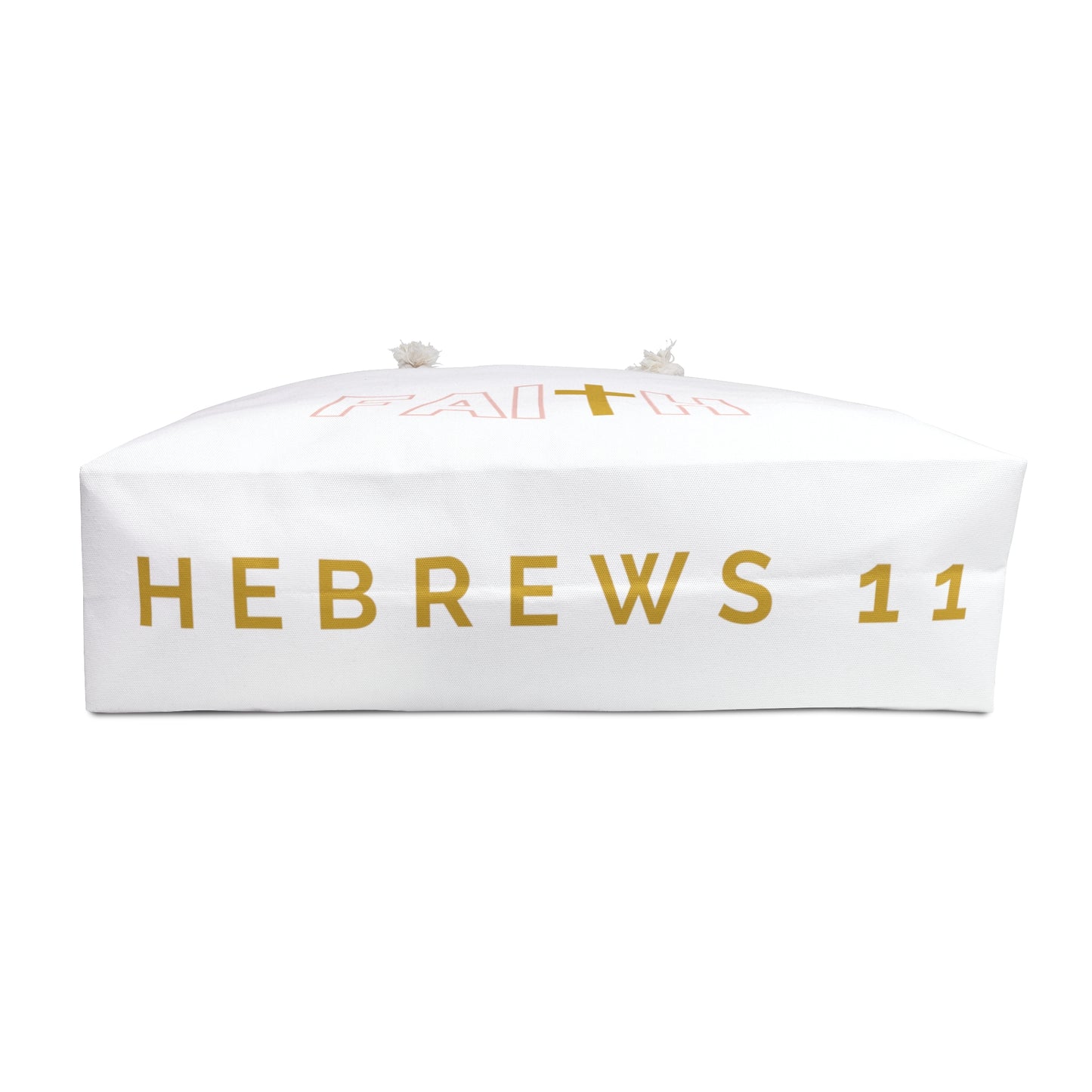 FAITH/Hebrews 11- Weekender Bag (white) (***needs description)