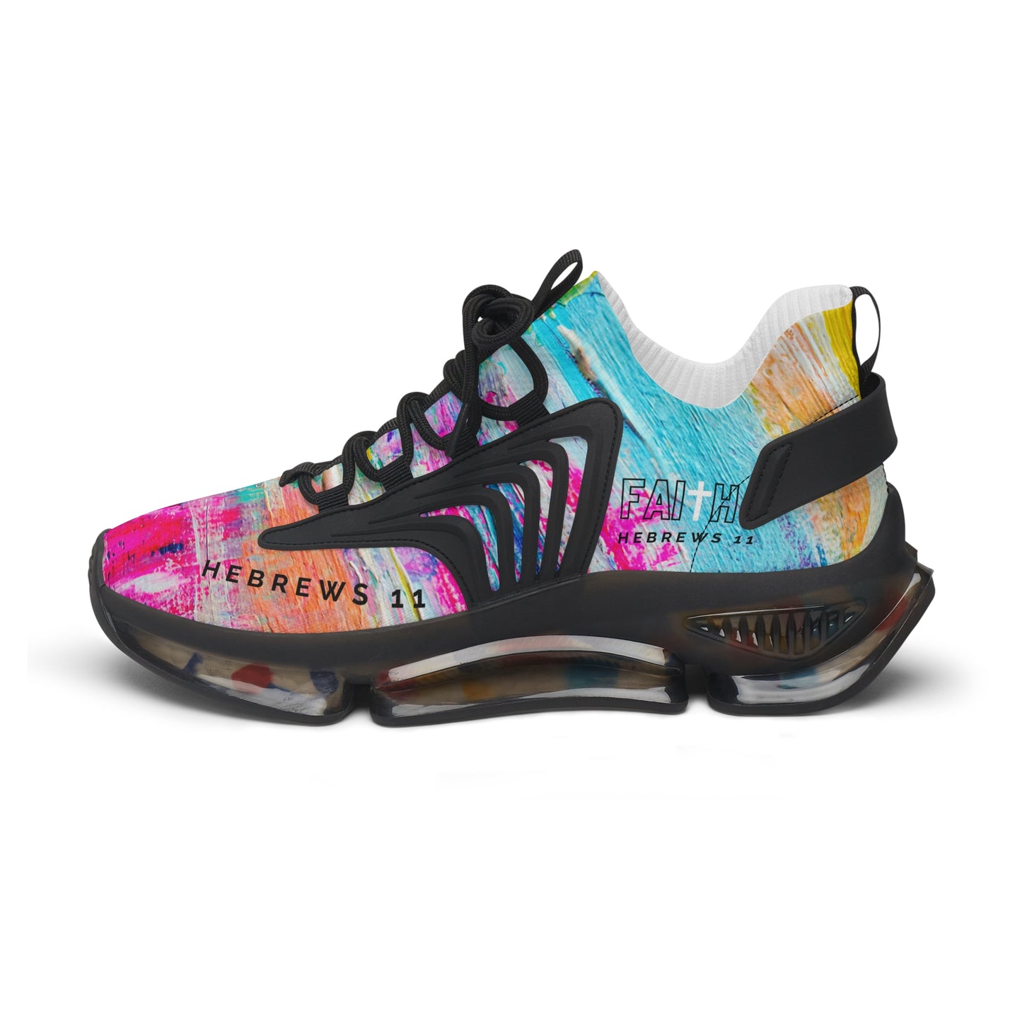 FAITH/Hebrews 11- Women's Sneakers (abstract)