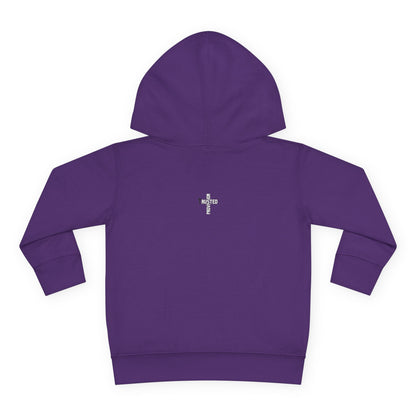 I am a child of God- Toddler Pullover Fleece Hoodie (adorable sheep)