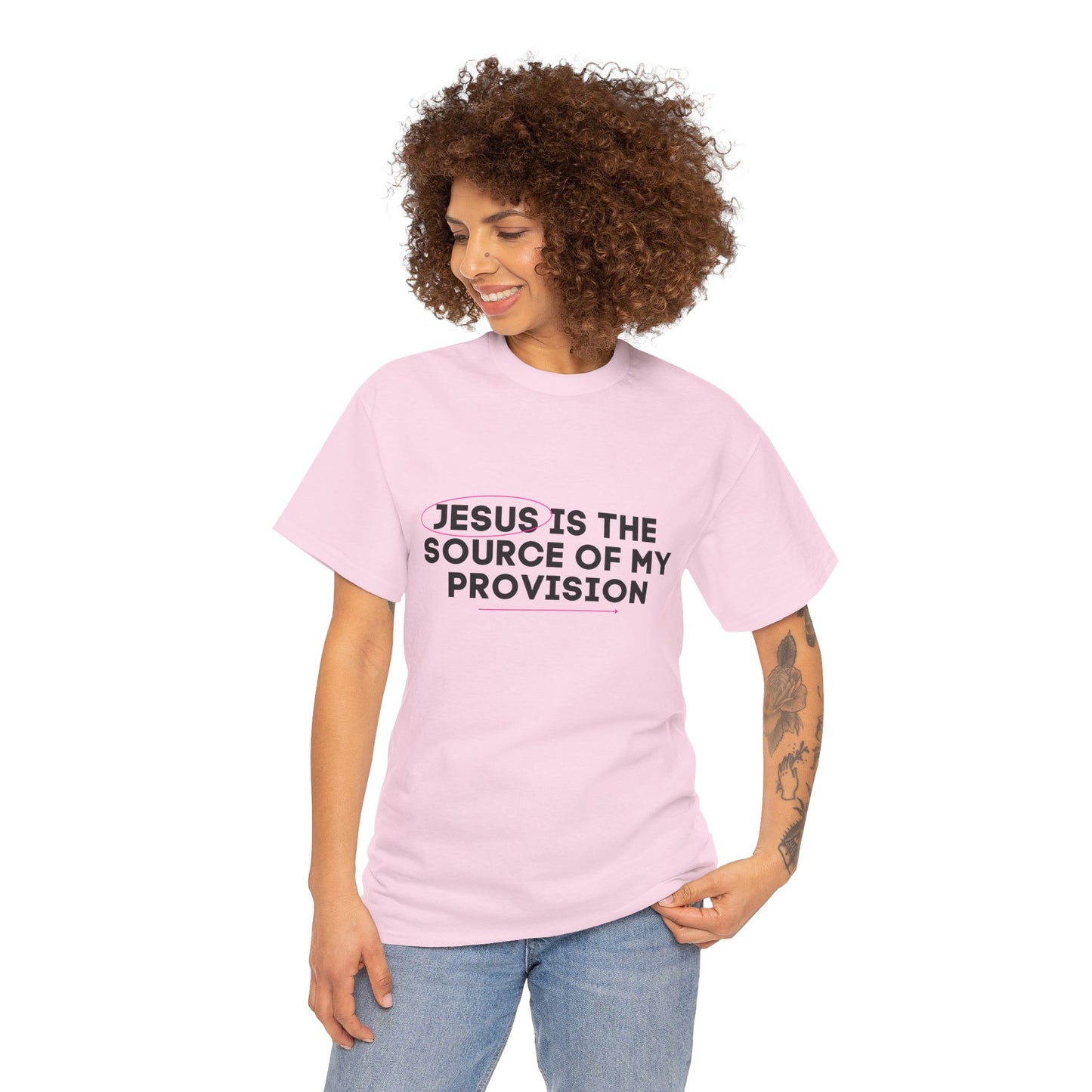 Jesus is the Source of My Provision- Unisex T-shirt