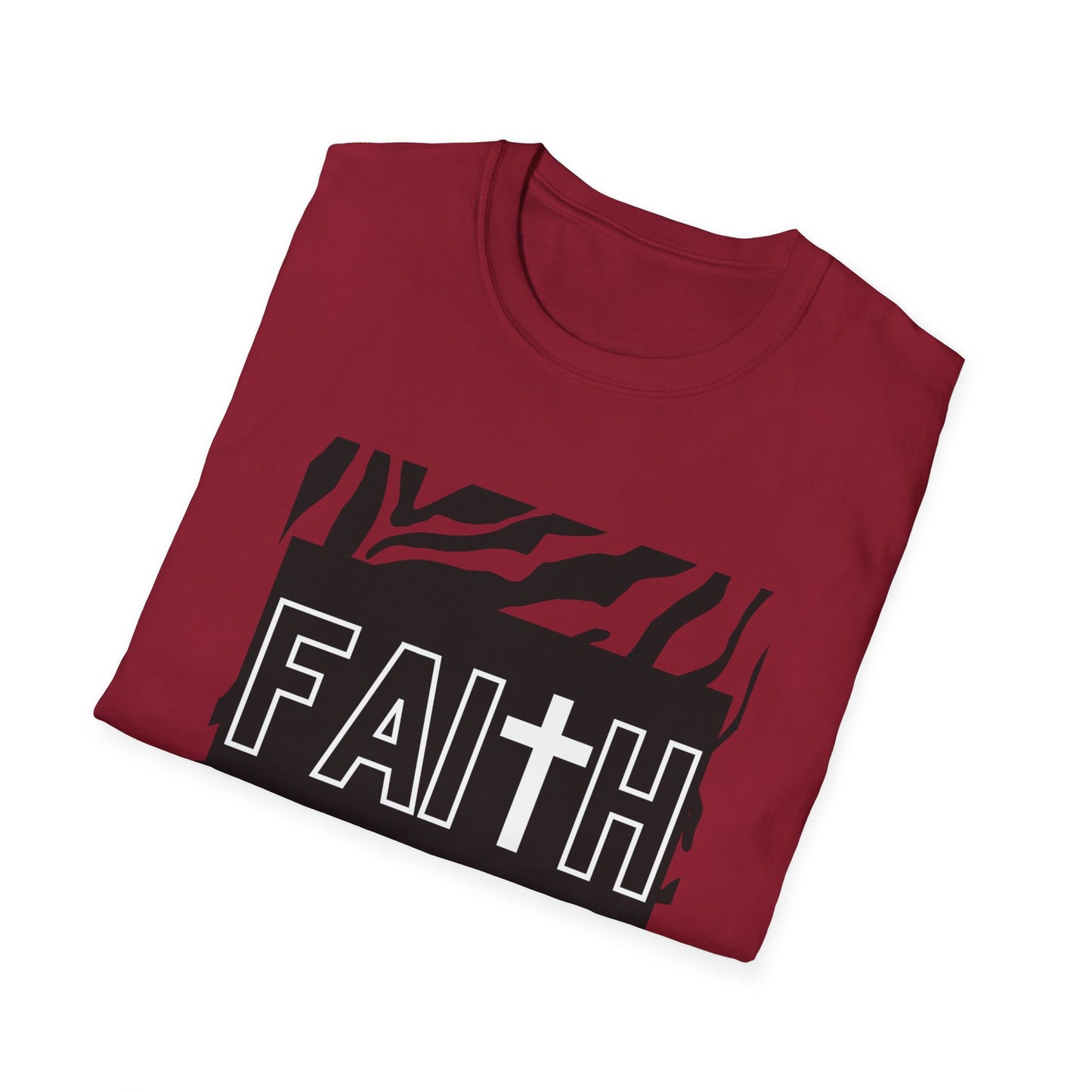 FAITH/Hebrews 11- Unisex Softstyle T-Shirt (zebra)