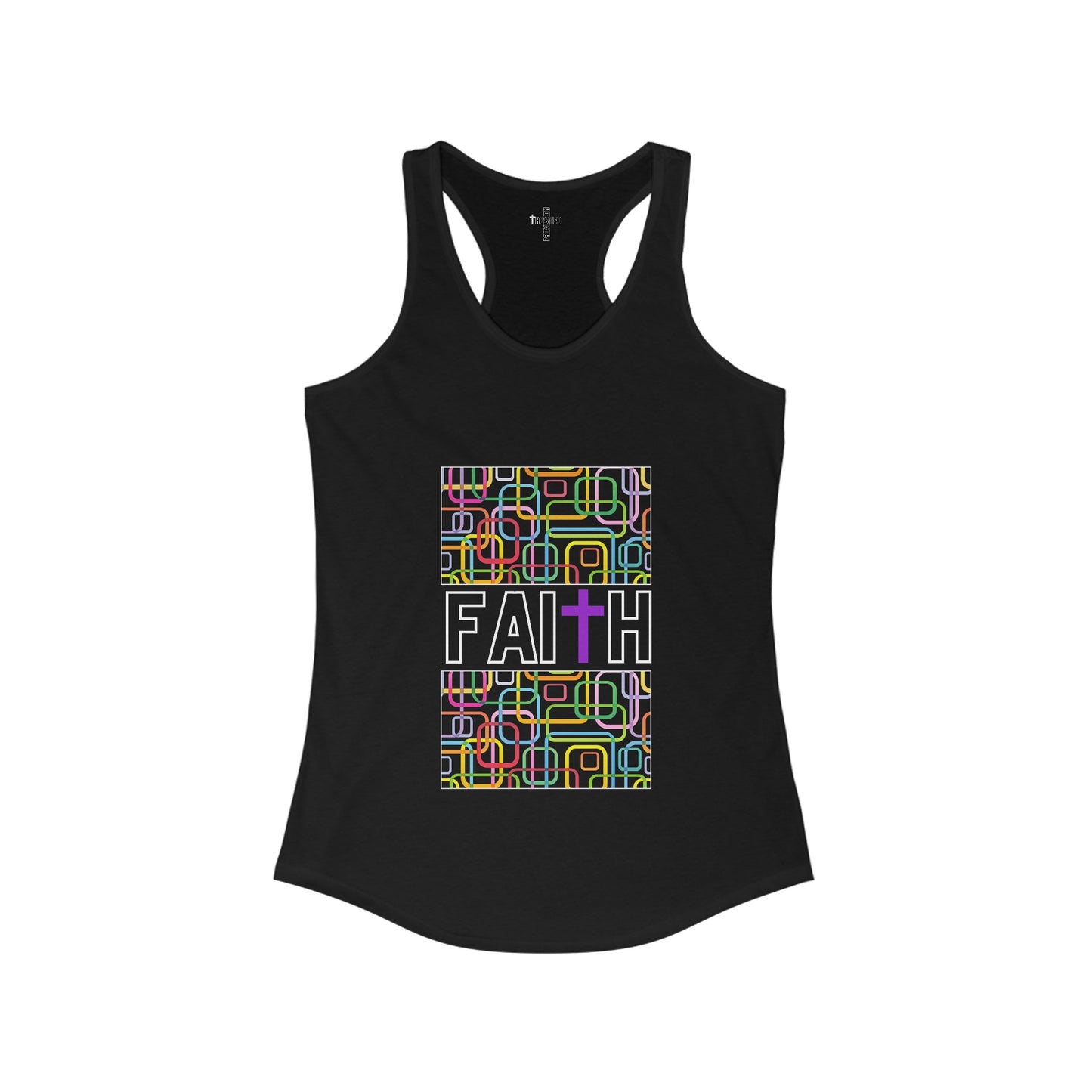 FAITH/Hebrews 11- Women's Tri-Blend Racerback Tank (colorful)