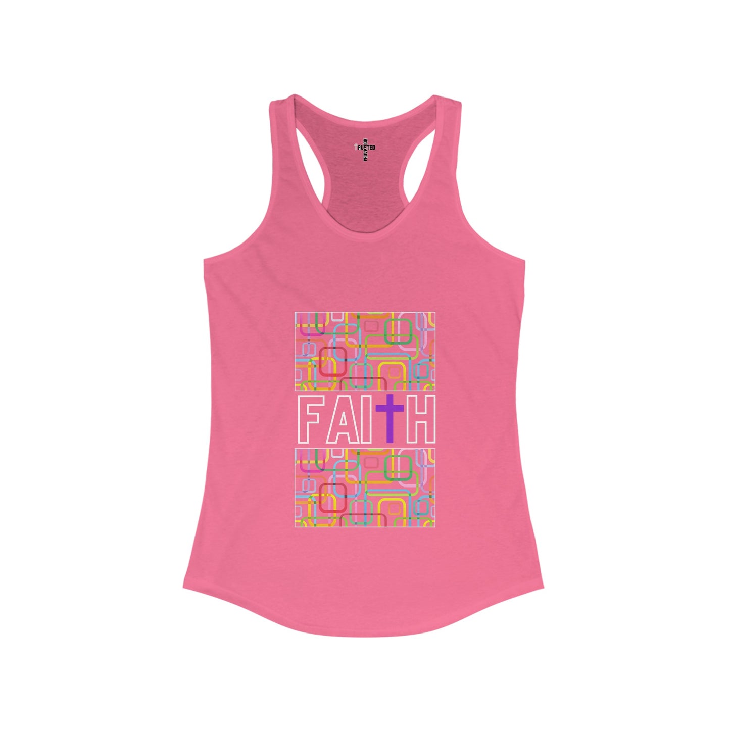 FAITH/Hebrews 11- Women's Tri-Blend Racerback Tank (colorful)