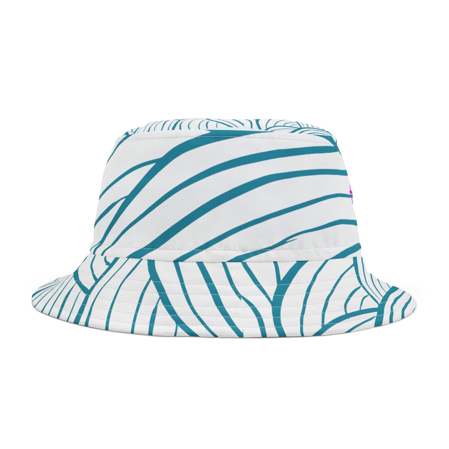 Trusted Provision- Bucket Hat (waves/white)