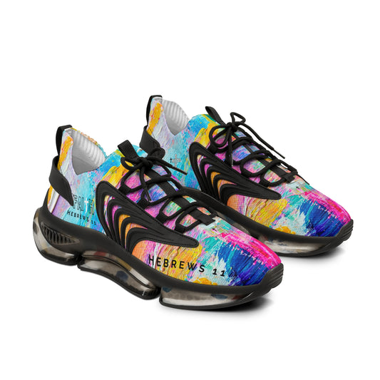 FAITH/Hebrews 11- Men's Sneakers (abstract)