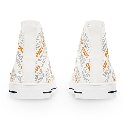 Only Jesus- Women's High Top Sneakers