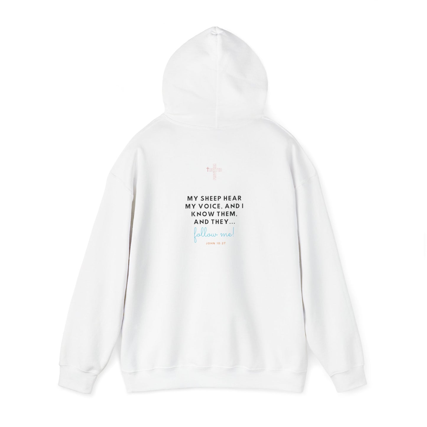 Follow Jesus- Women's Hoodie (pink)