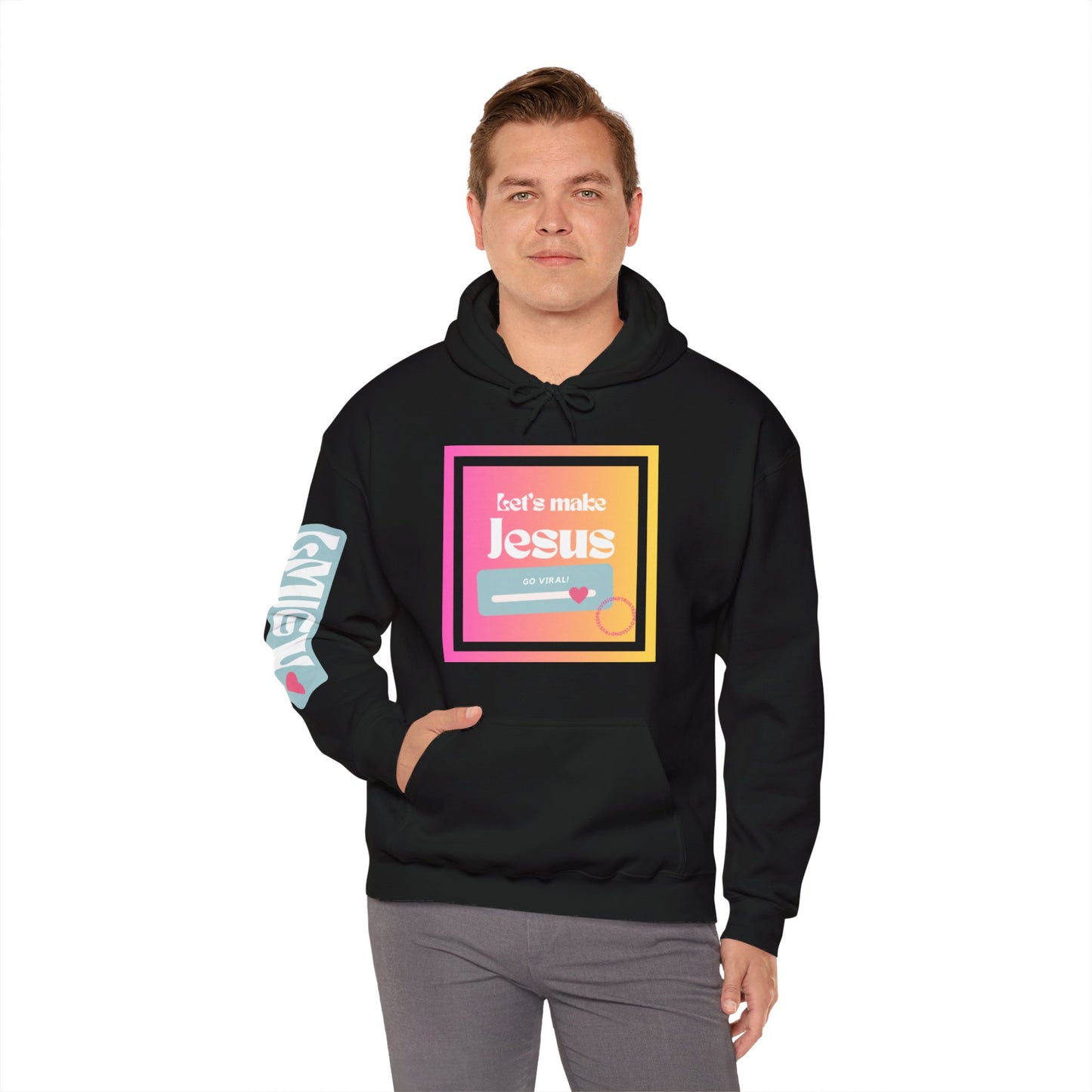 LMJGV:"Let's Make Jesus Go Viral"- Unisex Hoodie