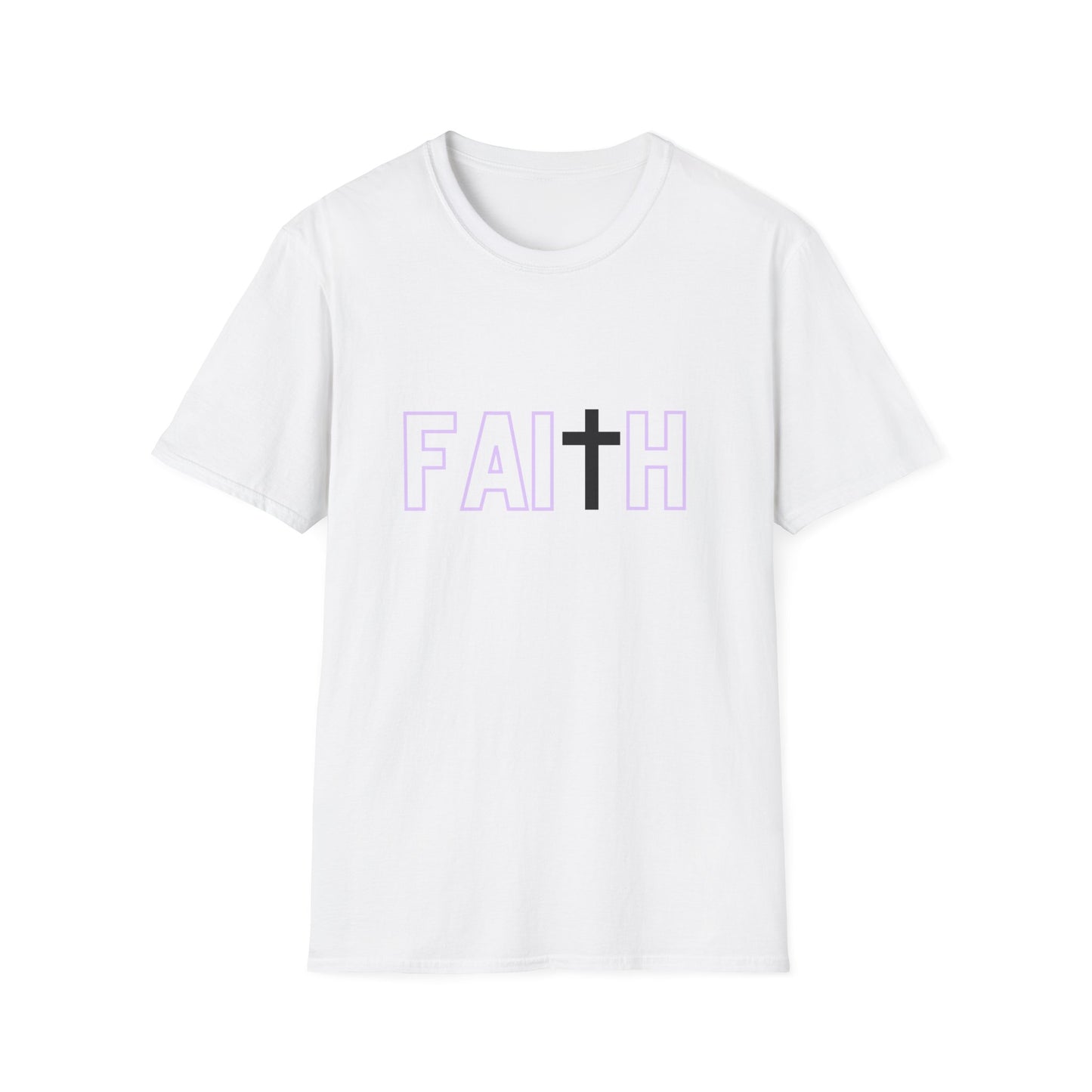 Faith- Unisex Softstyle T-Shirt (lilac)