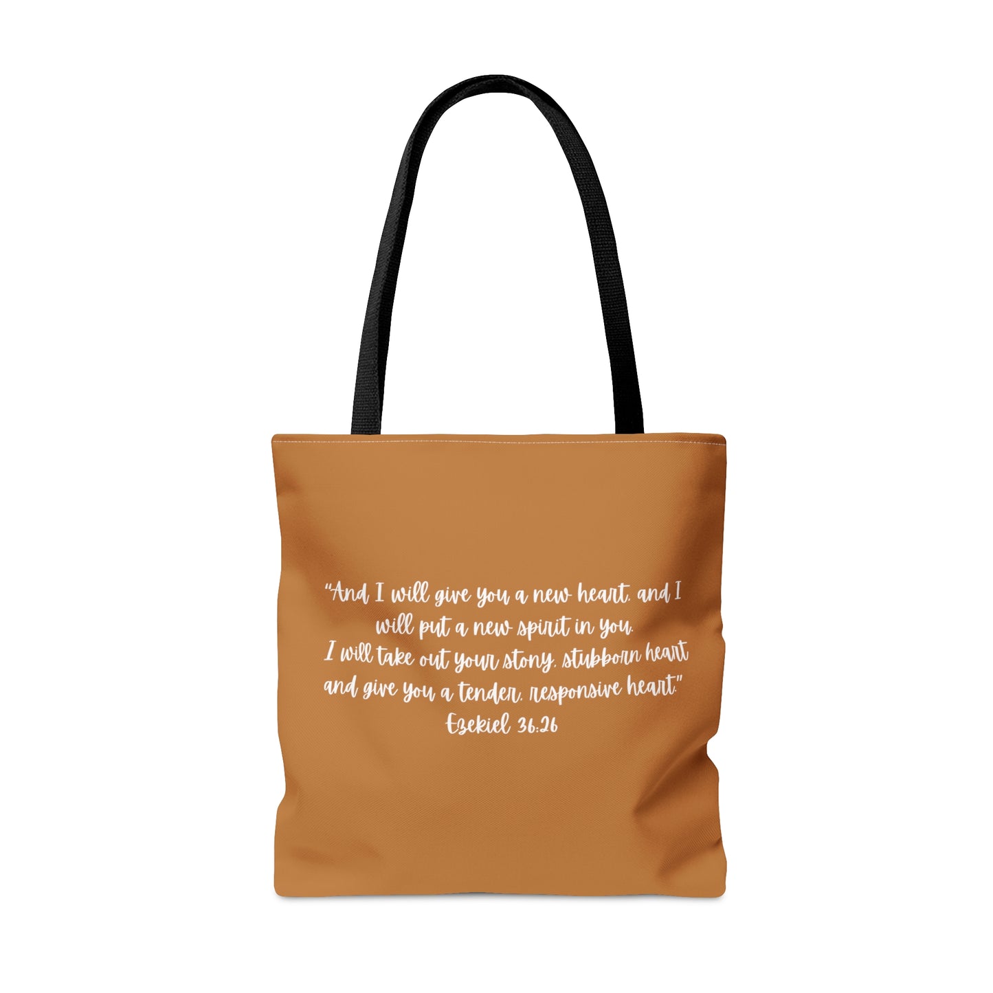 New Heart- Tote Bag (light brown)