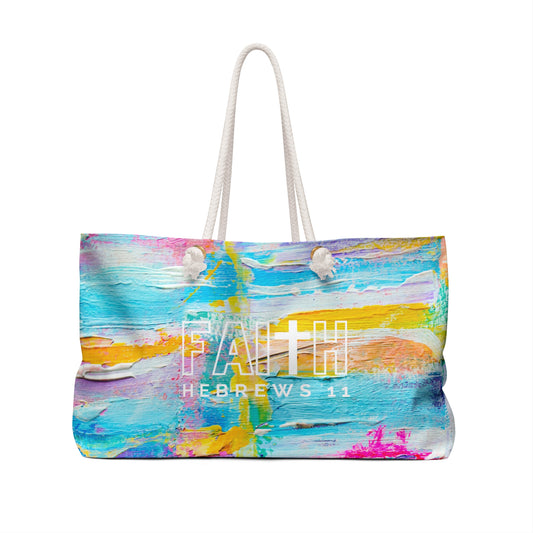 FAITH/Hebrews 11- Weekender Bag (abstract)