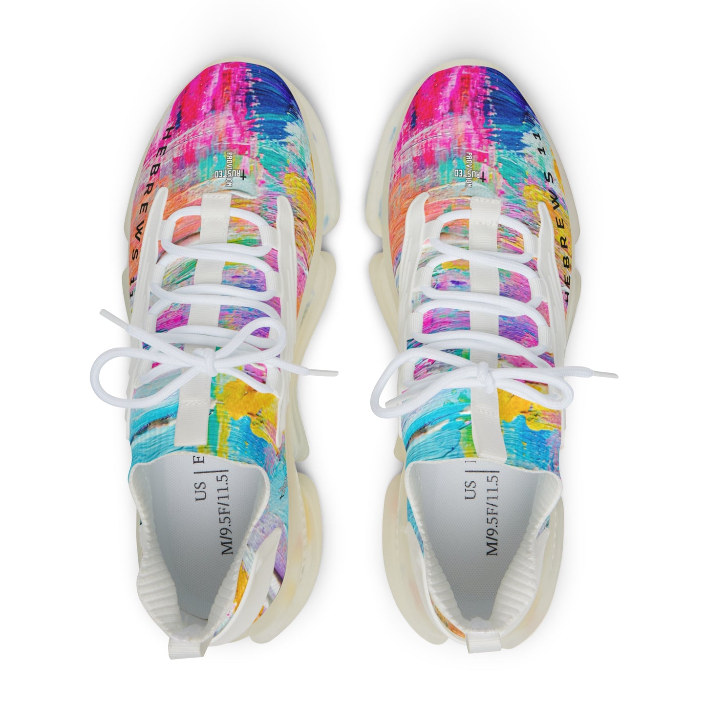 FAITH/Hebrews 11- Men's Sneakers (abstract)