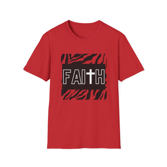 FAITH/Hebrews 11- Unisex Softstyle T-Shirt (zebra)