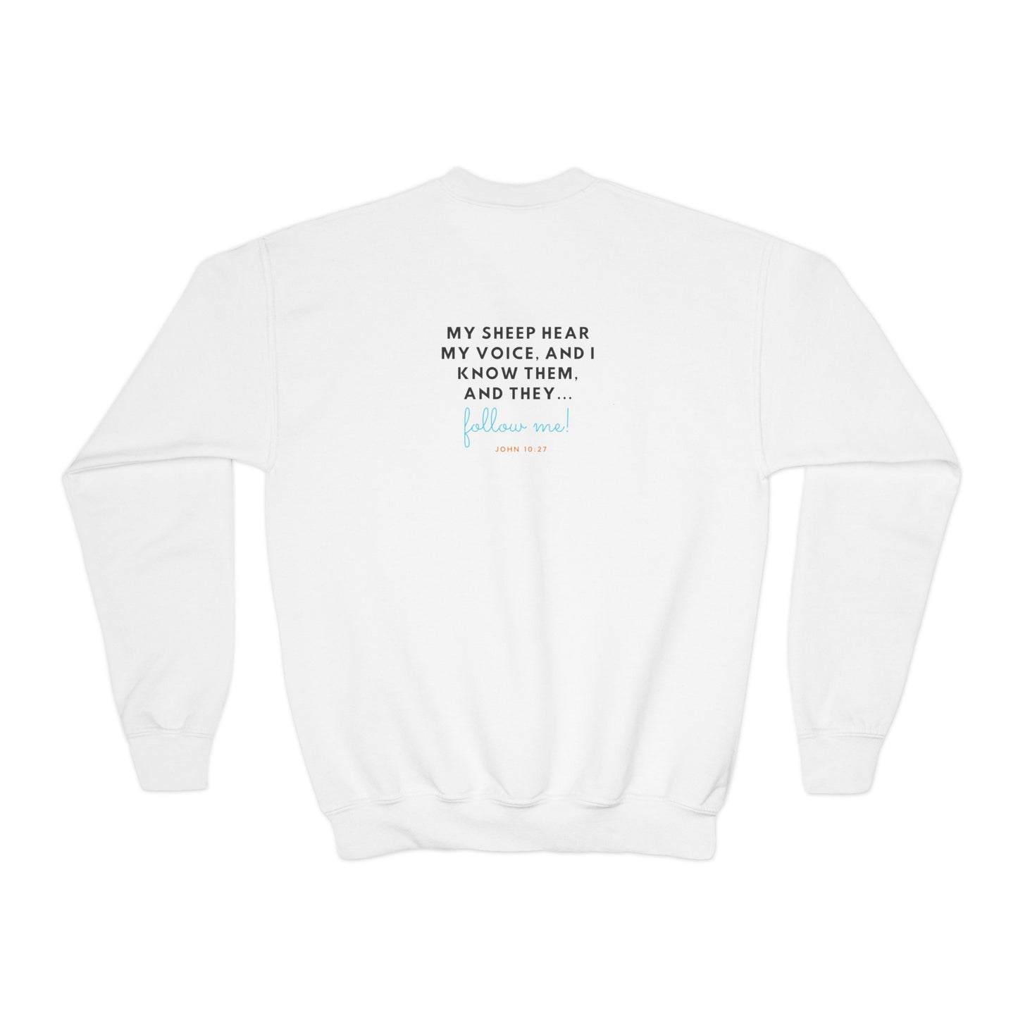 Follow Jesus- Youth Crewneck Sweatshirt