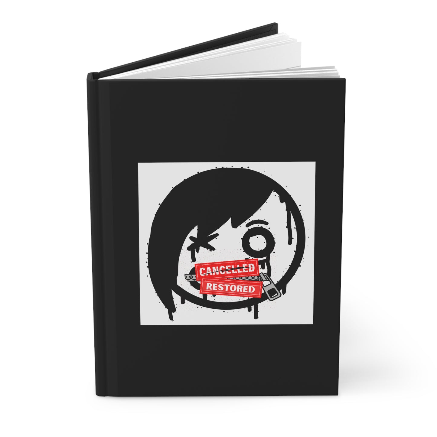 Emo Kid: Cancelled/Restored- Hardcover Journal (black)