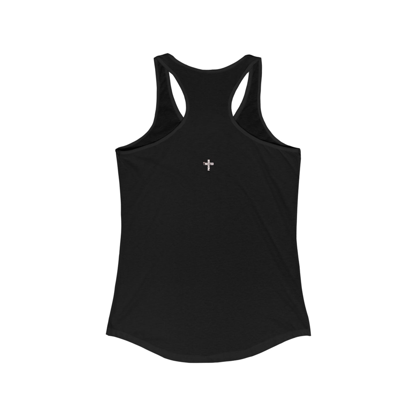 Pray-Women's Tri-Blend Racerback Tank