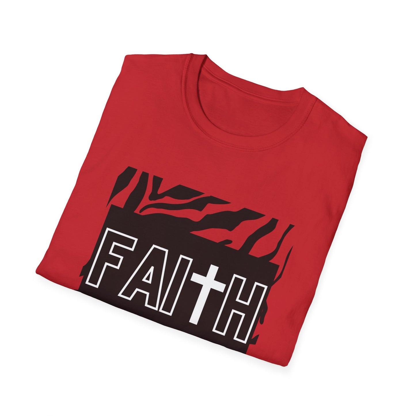 FAITH/Hebrews 11- Unisex Softstyle T-Shirt (zebra)