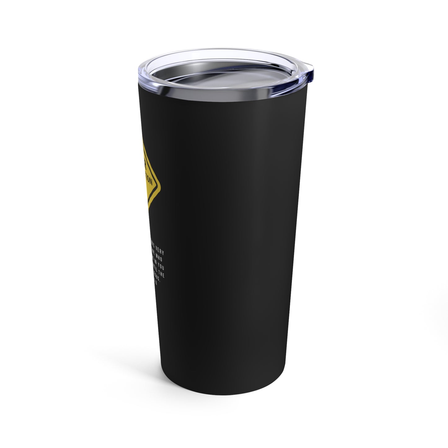 Under Construction- 20oz Tumbler (black)