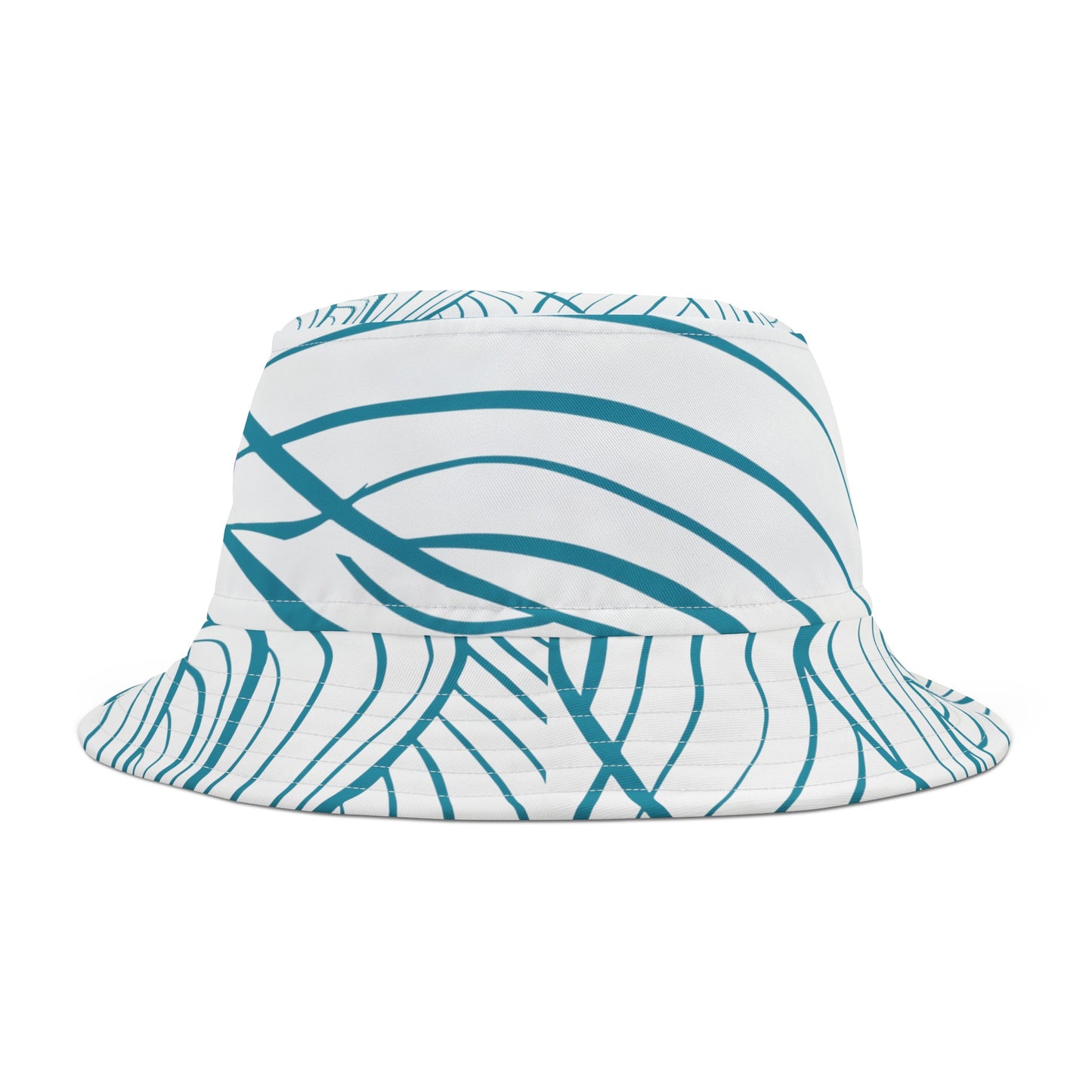 Trusted Provision- Bucket Hat (waves/white)