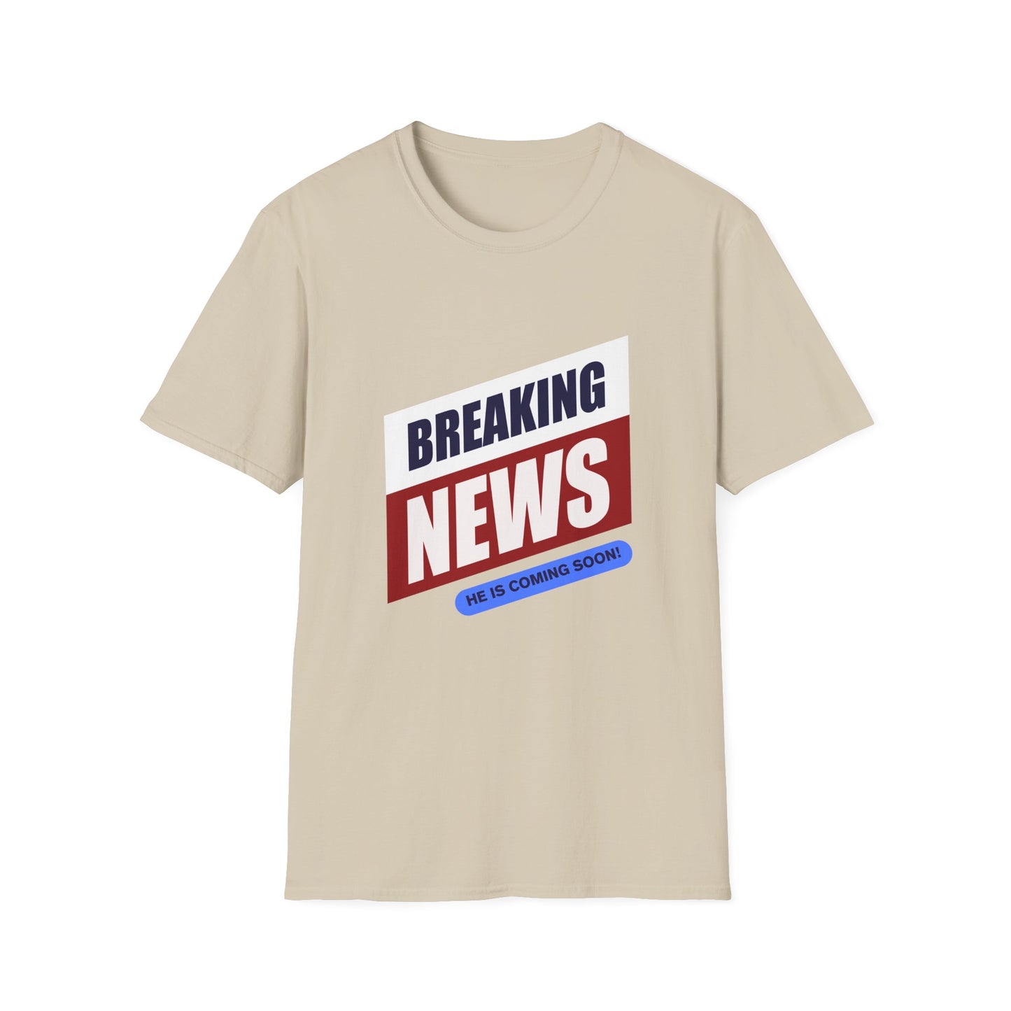 Breaking News- Unisex Softstyle T-Shirt