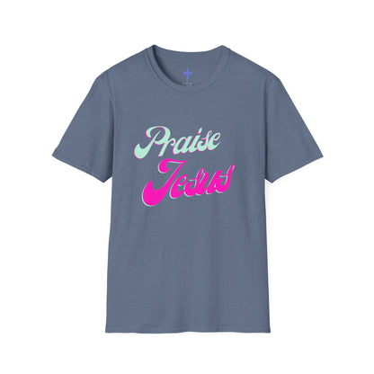 Praise Jesus- Women's Softstyle t-shirt