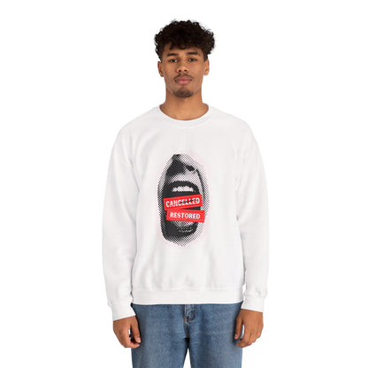 Screaming: Cancelled/Restored- Unisex Crewneck Sweatshirt