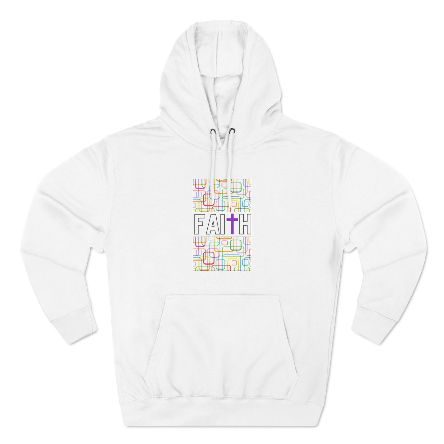 FAITH/Hebrews 11- Unisex Premium Pullover Hoodie (colorful)