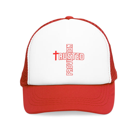 Trusted Provison- Mesh Cap (red logo)