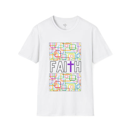 Faith- Unisex Softstyle T-Shirt (colorful)
