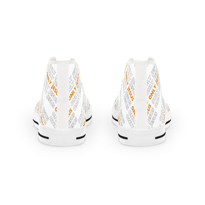Only Jesus- Men's High Top Sneakers