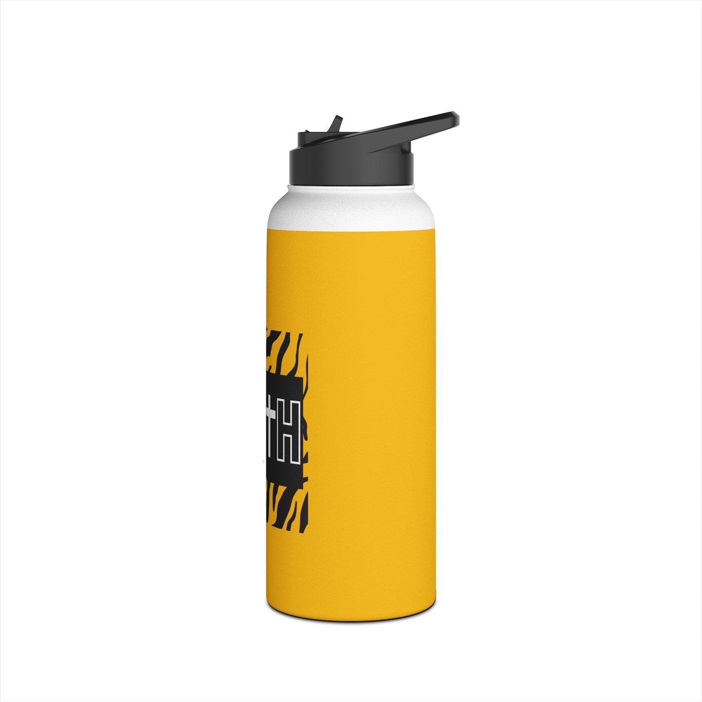 FAITH/Hebrews 11- Stainless Steel Bottle (yellow/zebra)