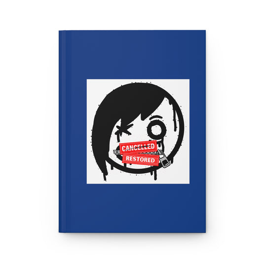 Emo Kid: Cancelled/Restored- Hardcover Journal (blue)