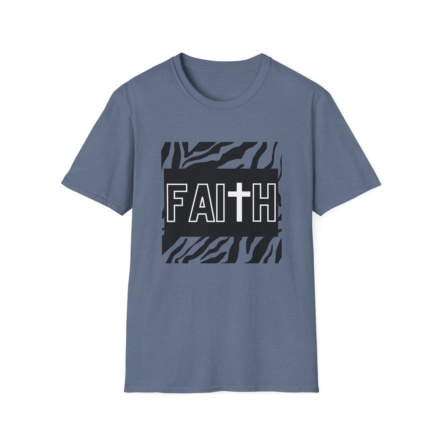 FAITH/Hebrews 11- Unisex Softstyle T-Shirt (zebra)