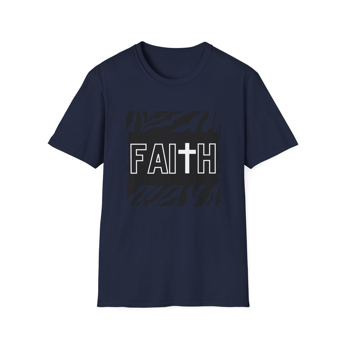 FAITH/Hebrews 11- Unisex Softstyle T-Shirt (zebra)