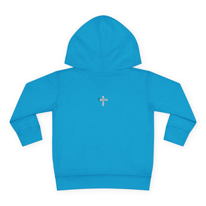 I am a child of God- Toddler Pullover Fleece Hoodie (adorable sheep)