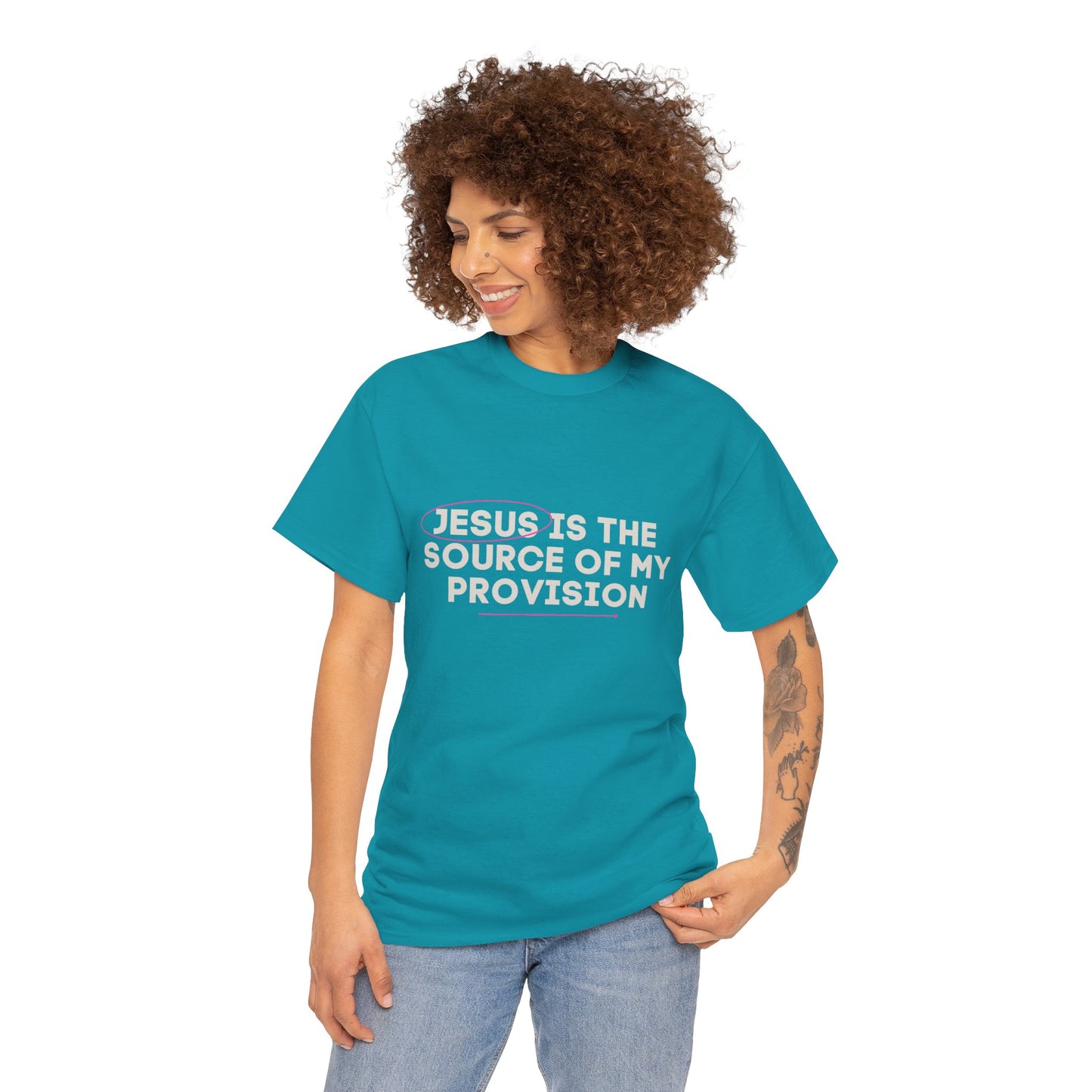 Jesus is the Source of My Provision- Unisex T-shirt