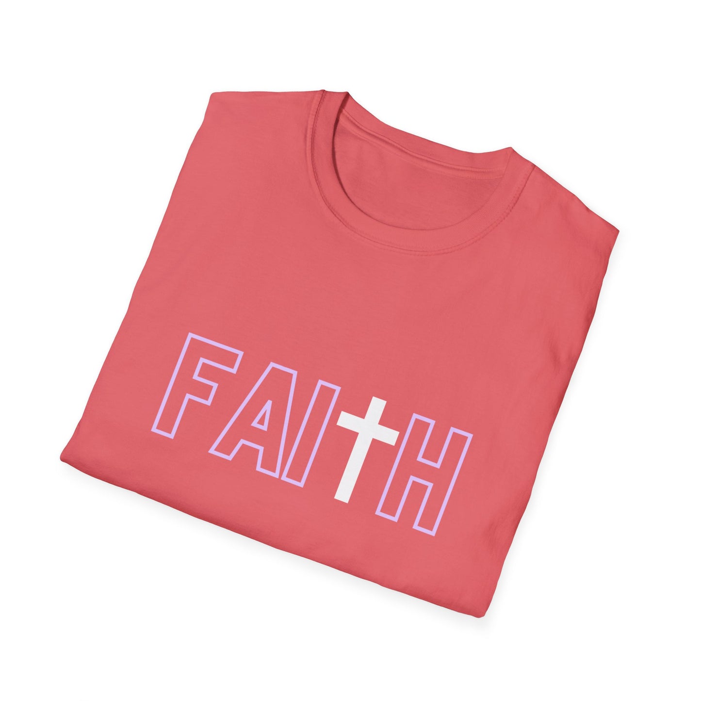 Faith- Unisex Softstyle T-Shirt (lilac)