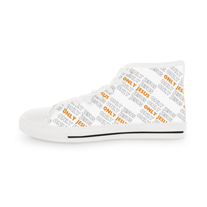 Only Jesus- Men's High Top Sneakers