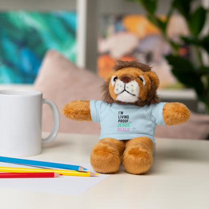 I am living proof...God heals- Stuffed Animals